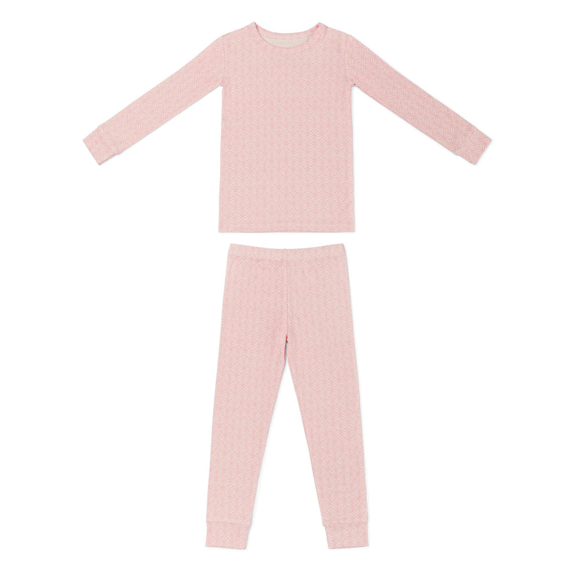 Pink Symphony Bamboo Toddler Pajama Set