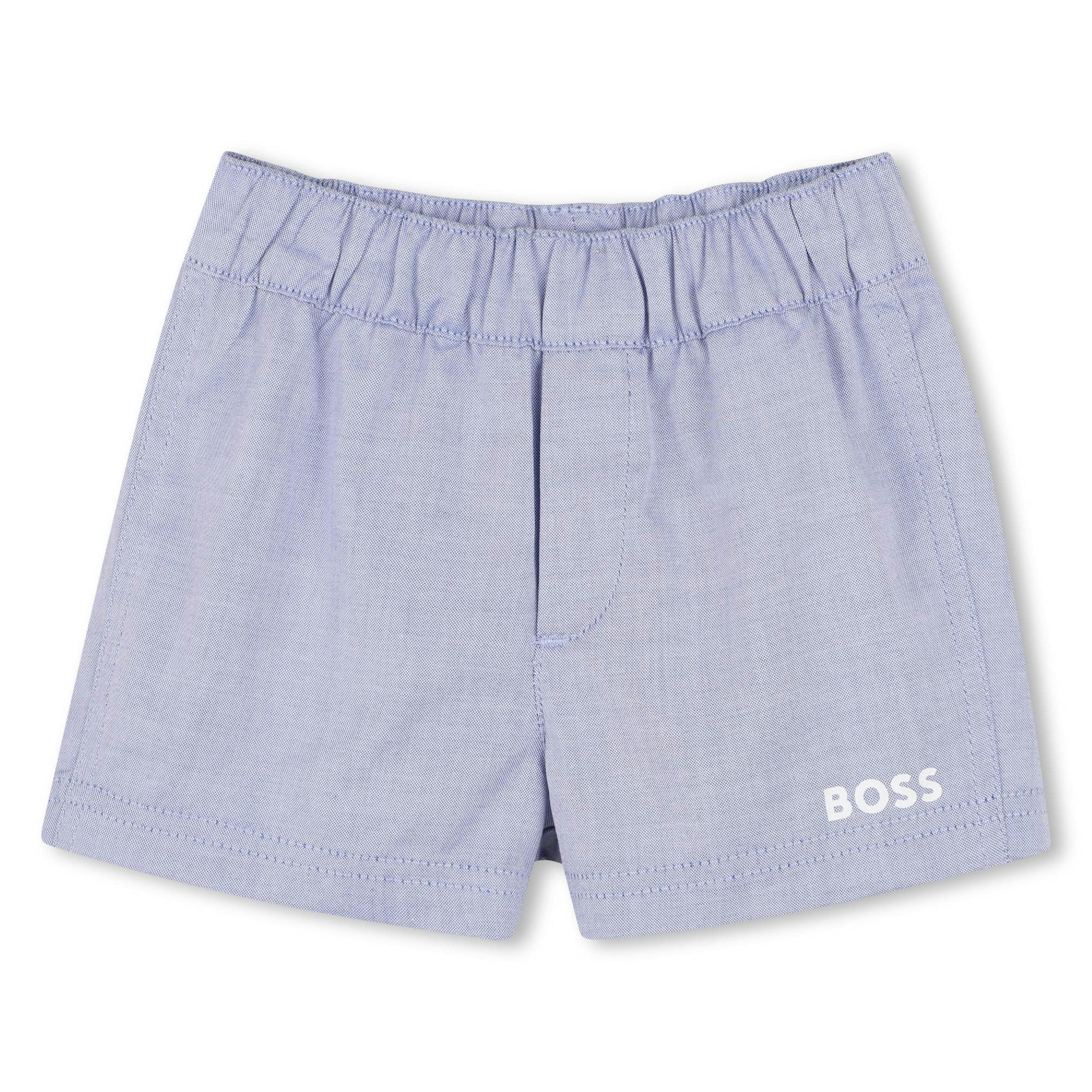 Light Blue Textured Baby Set