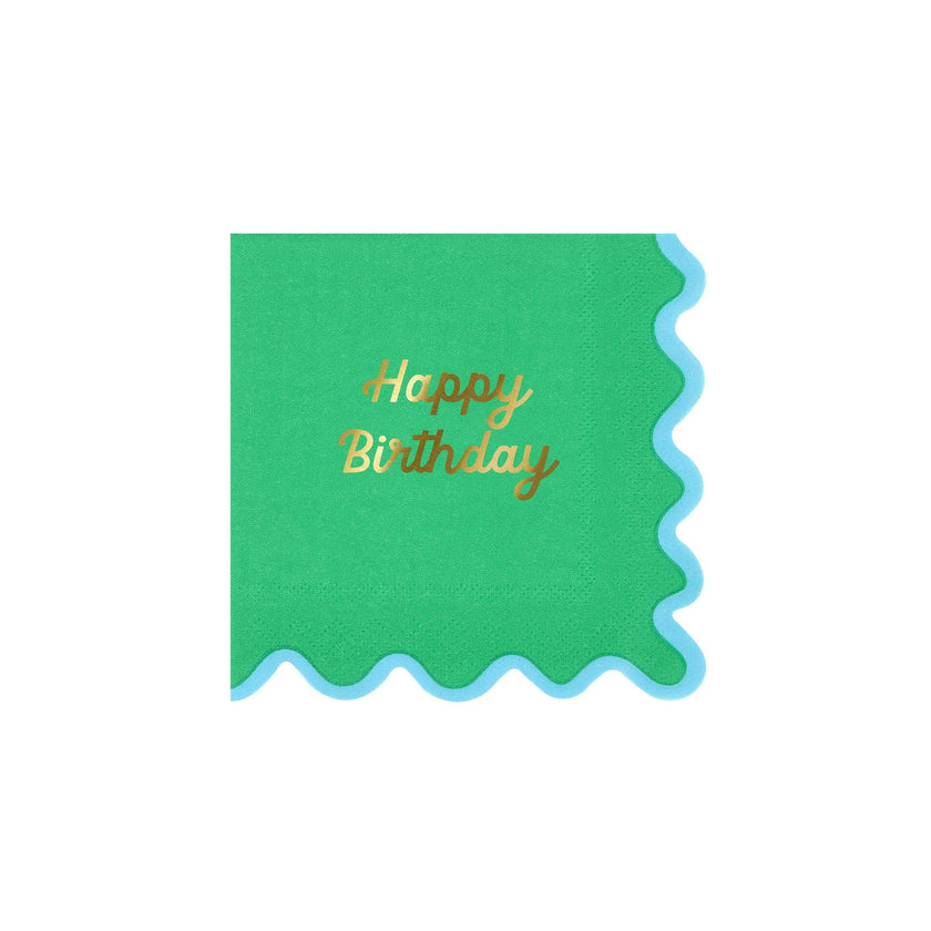 Wiggle Edge Small Napkins