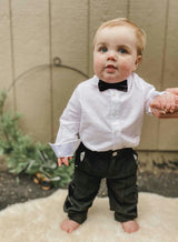 Small Velvet Bow Tie