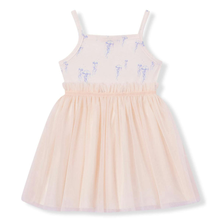 Sunset Jellyfish Cotton Stretch Ballet Dress