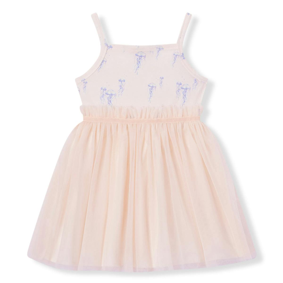Sunset Jellyfish Cotton Stretch Ballet Dress