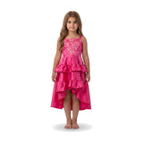 Wildflower Cowgirl Hot Pink Ruffle Birthday Dress for Girls