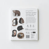 Woodland Lacing Cards