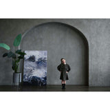 Melody dress (khaki/charcoal)