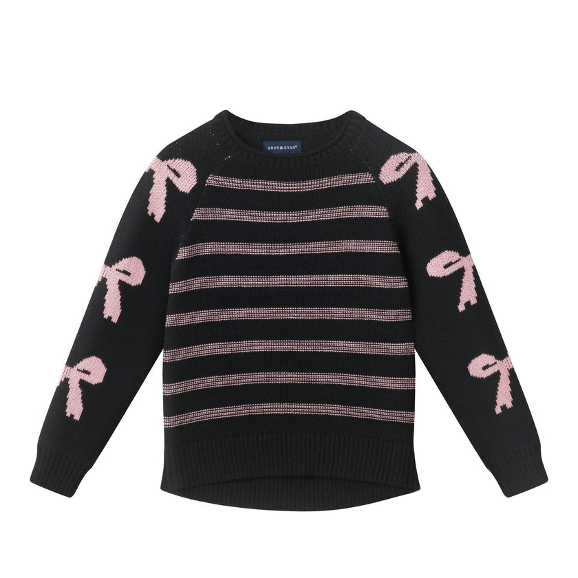 Girls Sweater & Flare Legging Set | Bows on Bows