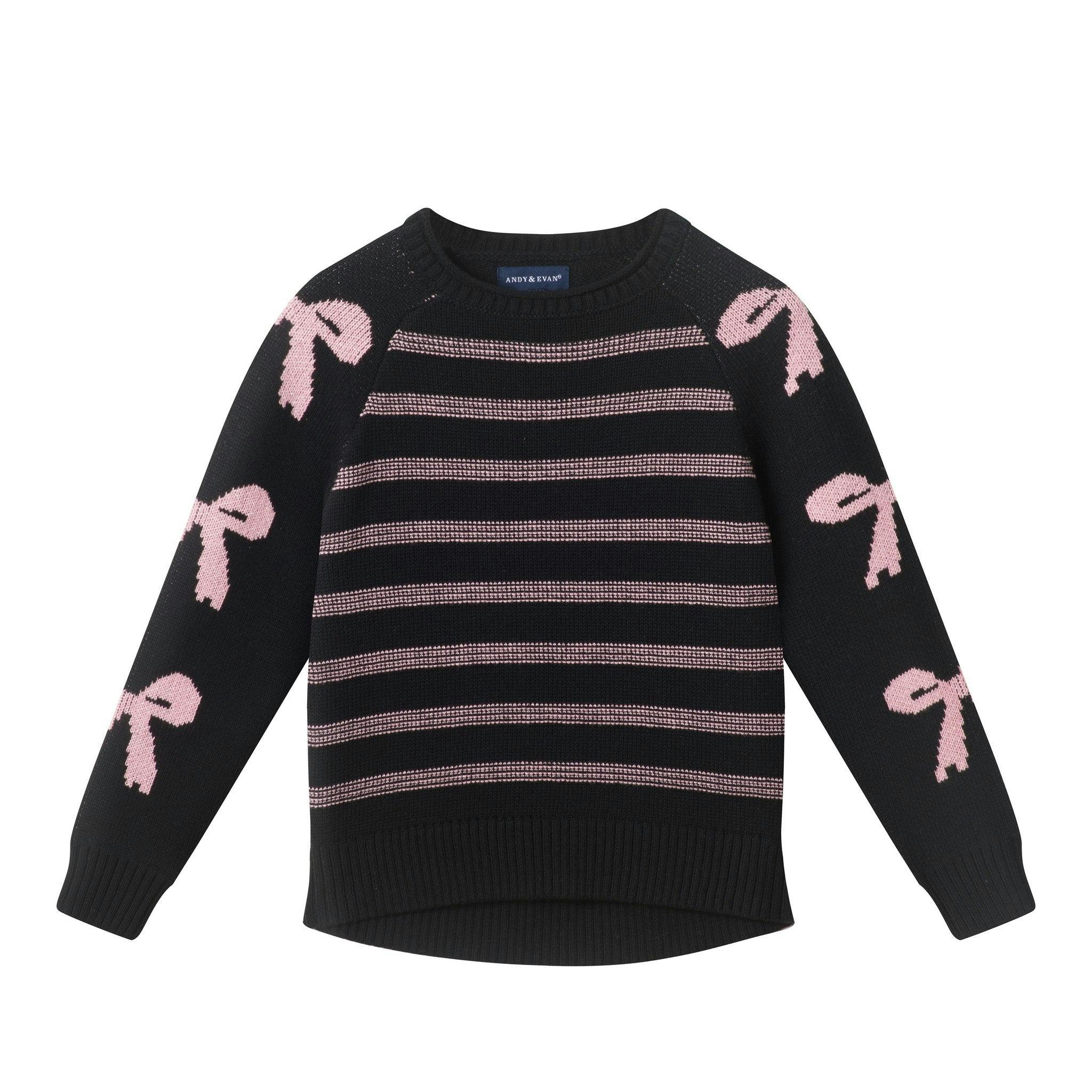 Girls Sweater & Flare Legging Set | Bows on Bows