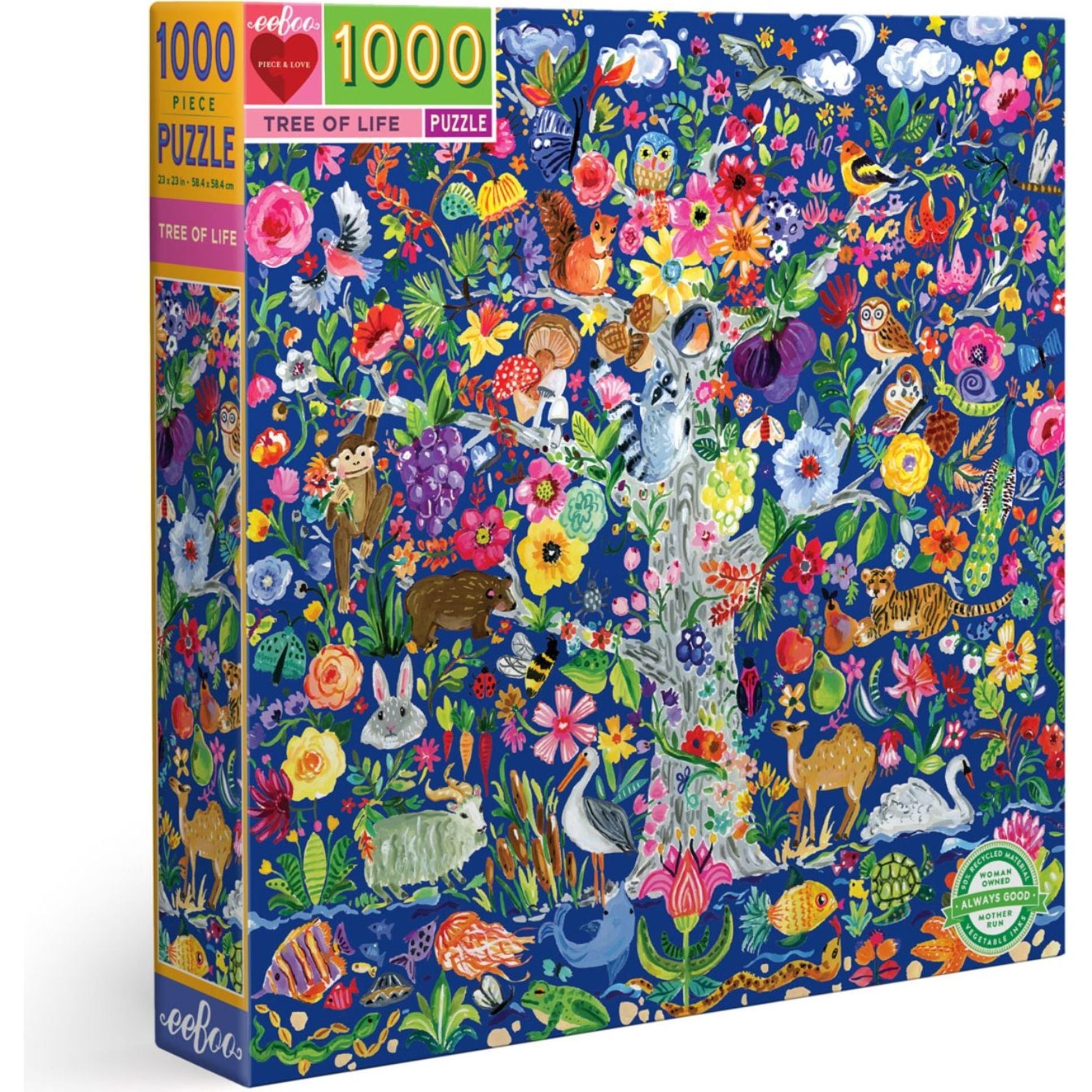Piece and Love Tree of Life Adult Jigsaw Puzzle