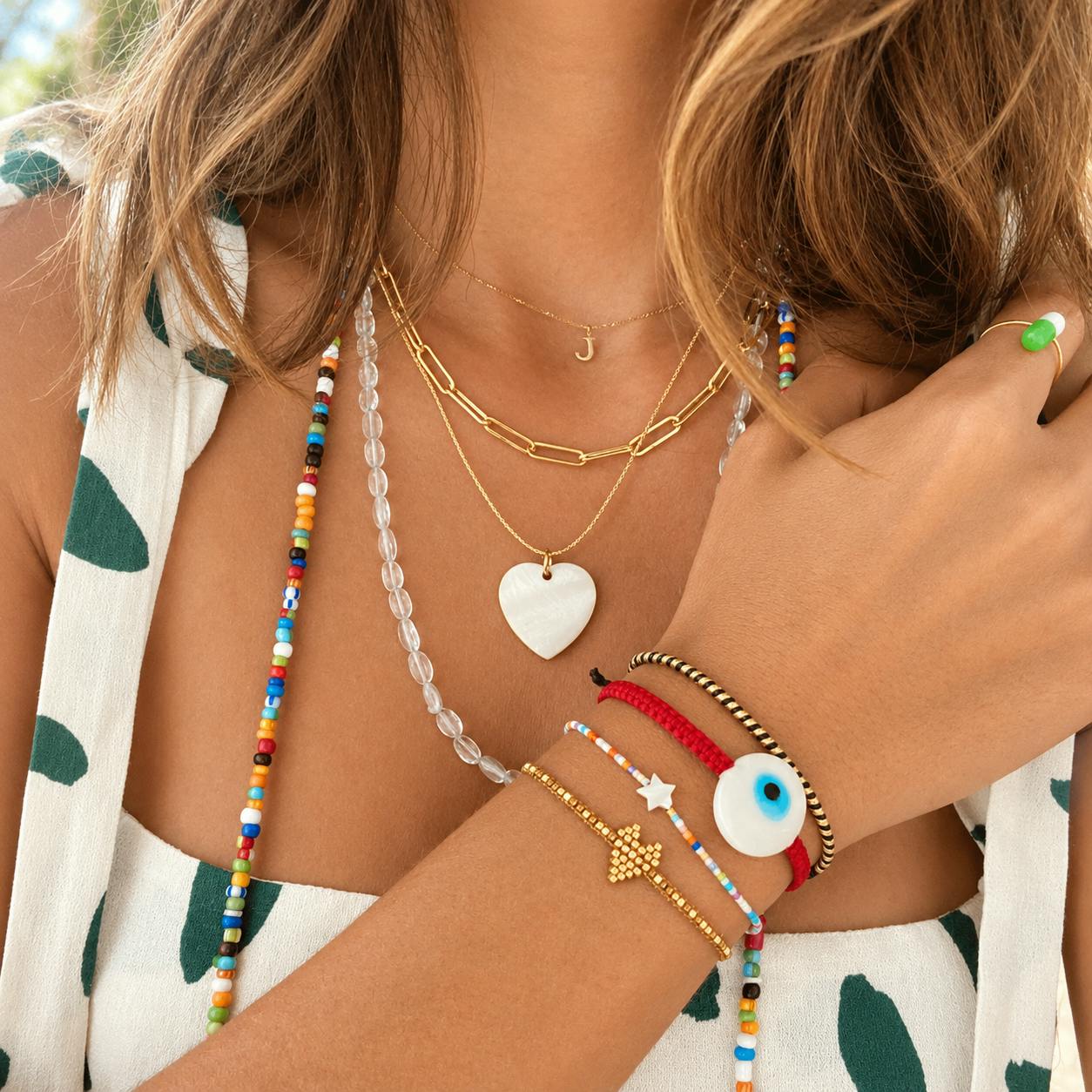 Gold Link Chain Necklace