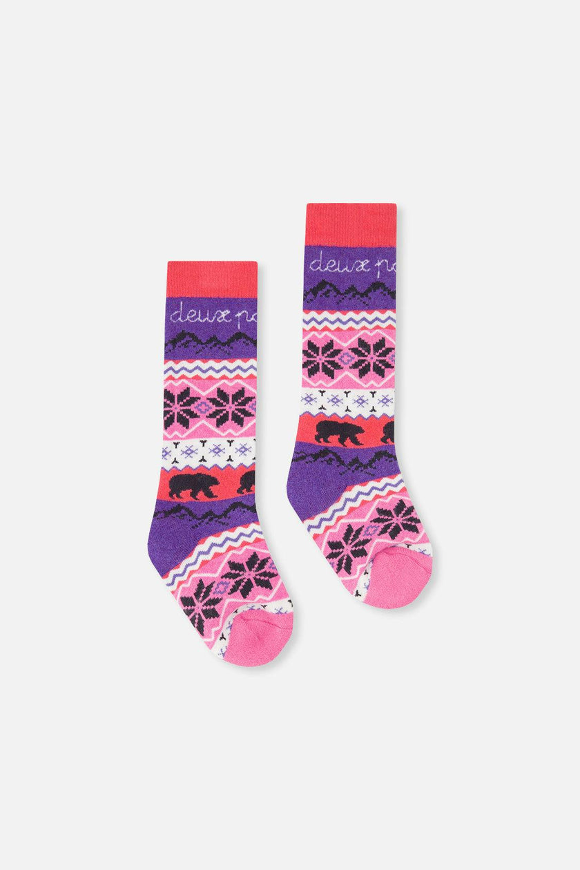 Ski Socks Pink