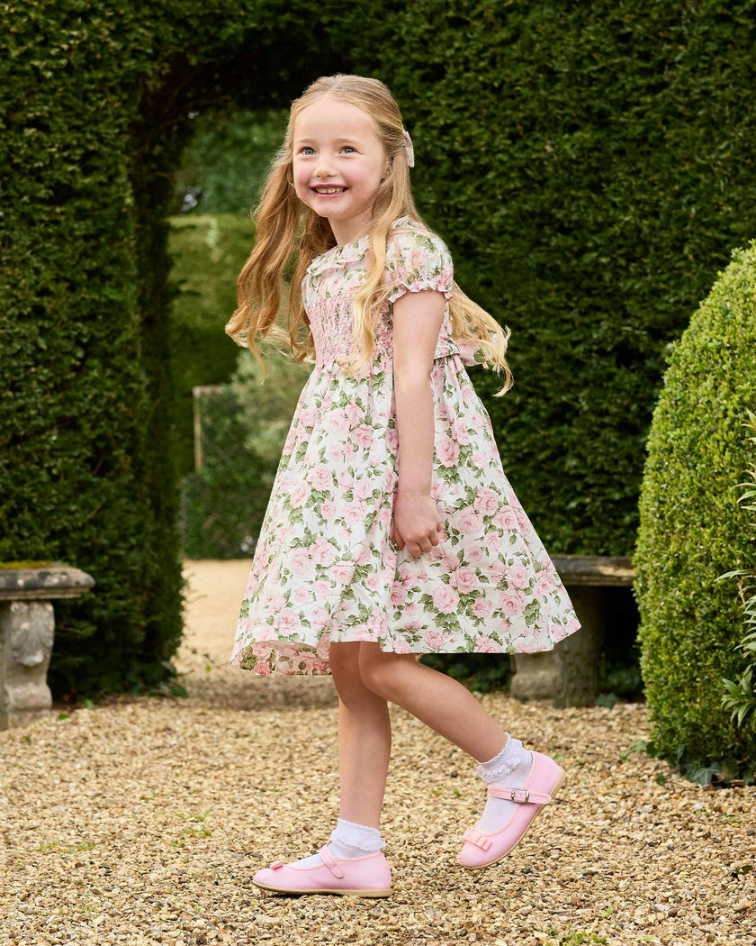 Carline Rose Smocked Dress