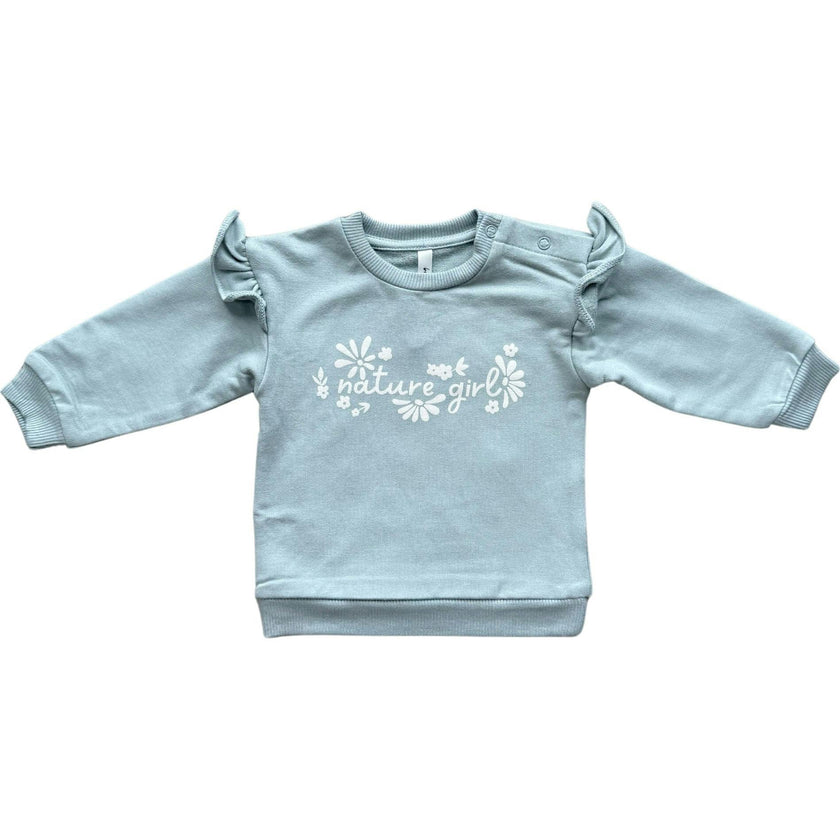 Ruffle Sweatshirt Ballerina