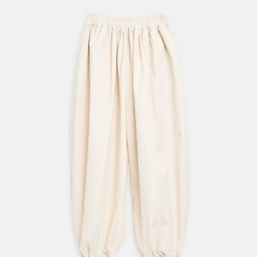 women's balloon trousers - lisbon light