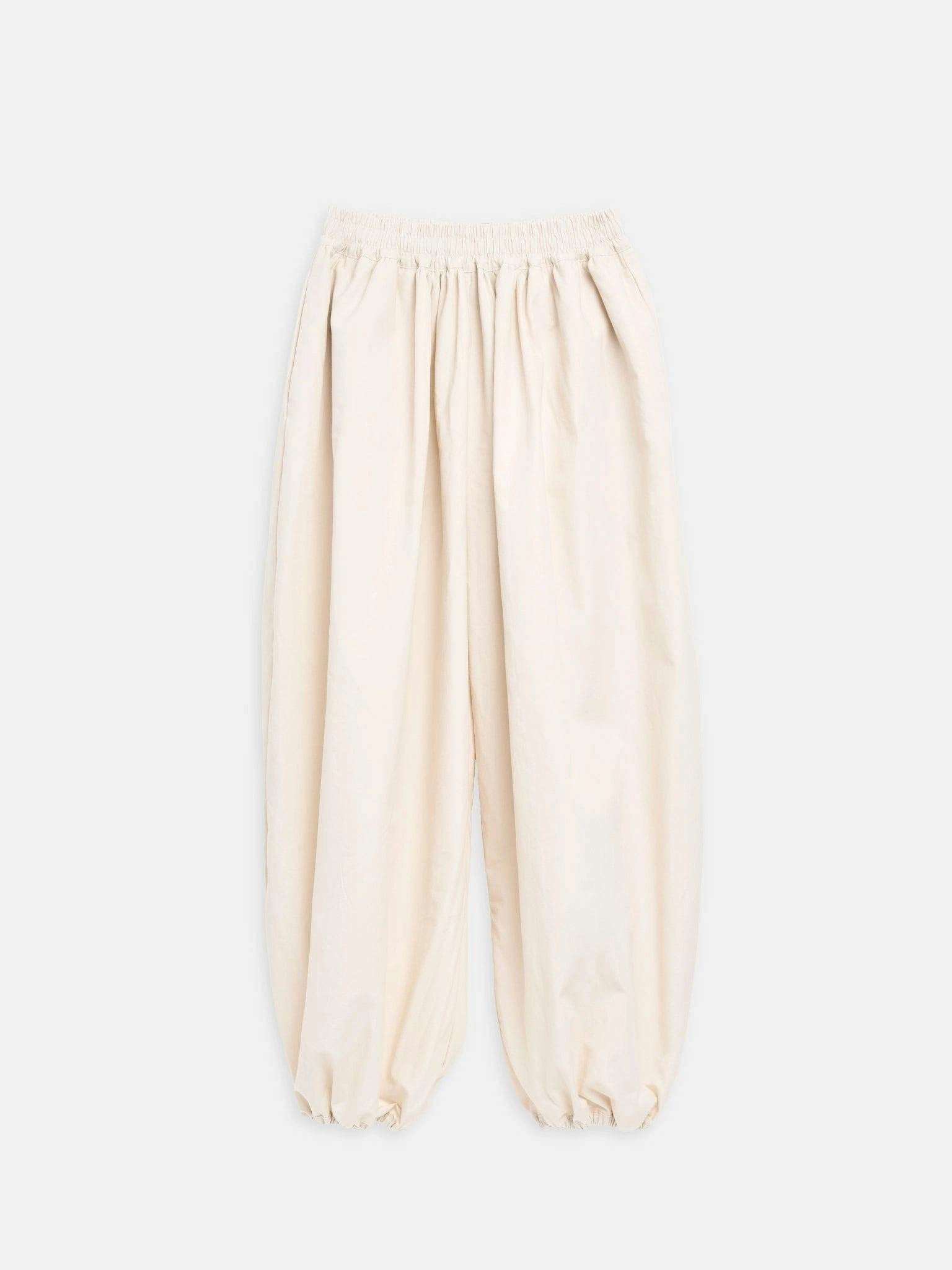 women's balloon trousers - lisbon light