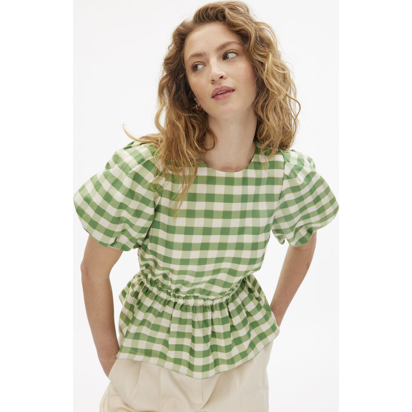 Chelsey Top, Plaid