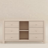 Babyletto Kids TipToe 6-Drawer Assembled Dresser with Cubbies