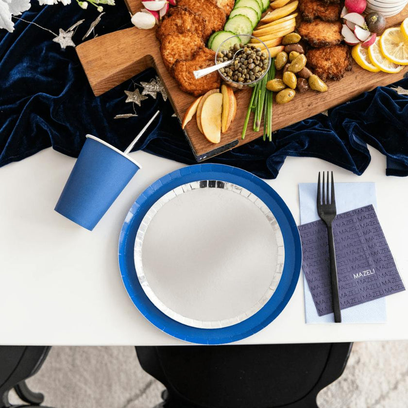 Shades Midnight Dessert Plates