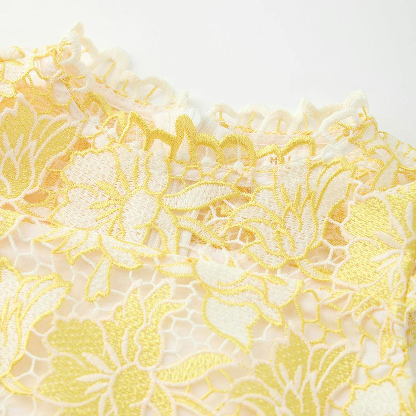 Cassandra Embroidered Mini Dress (Baby)