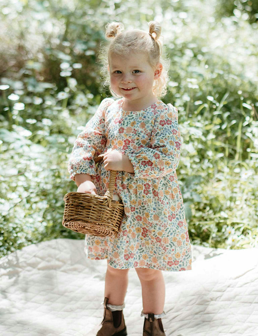 Forest Dress Wild Flower Print