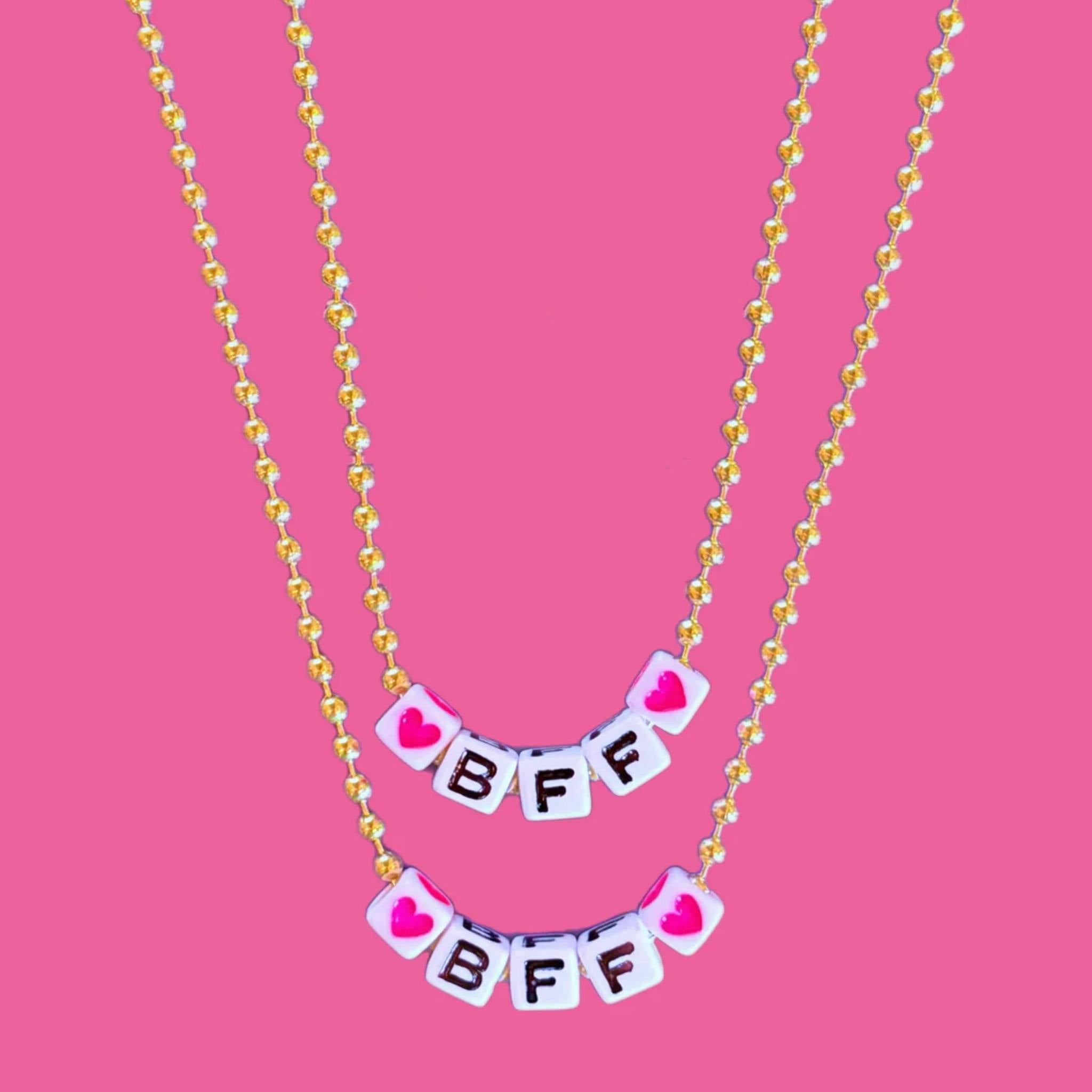 (2 PACK) BFF NECKLACES