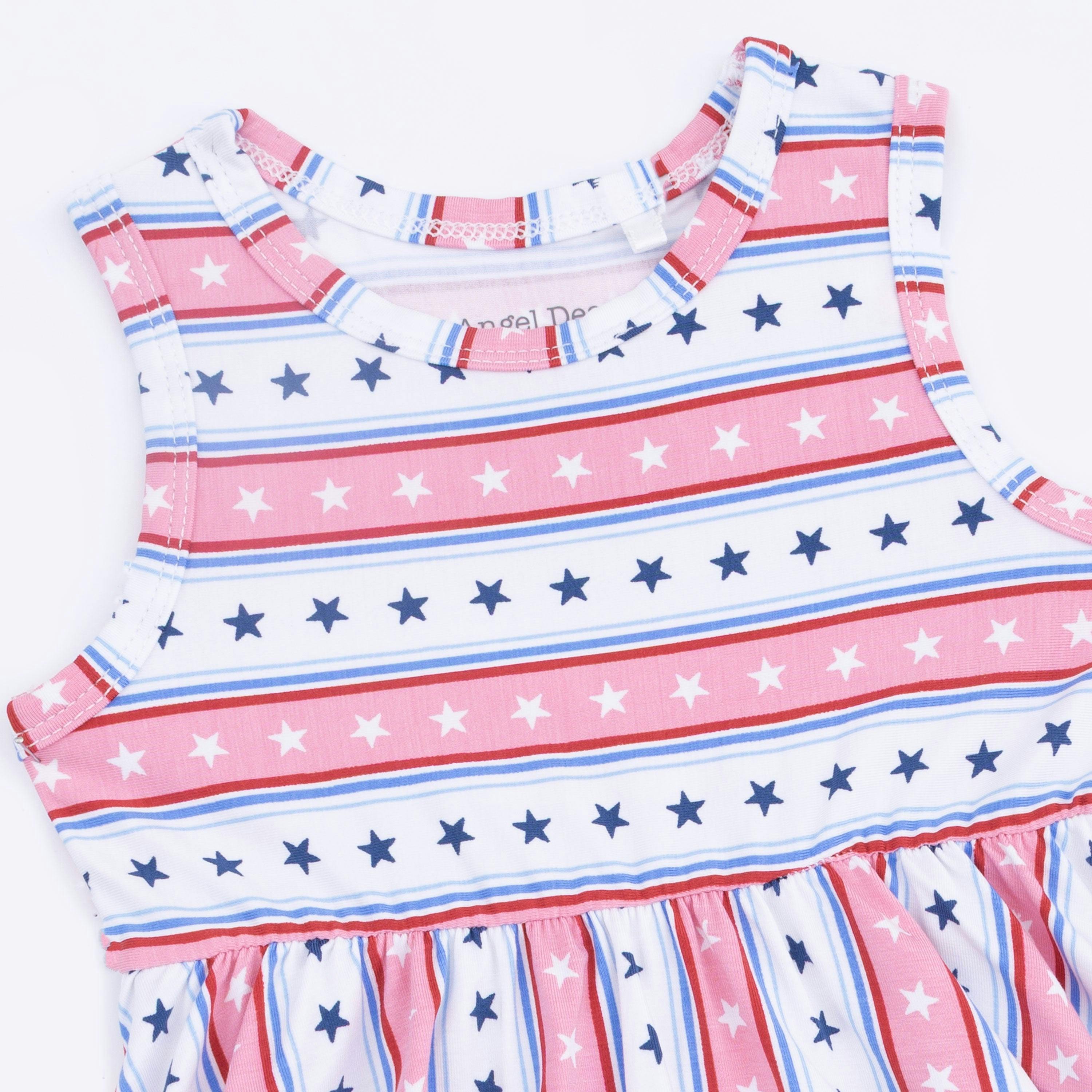 Stars and Stripes - Tank Dress with Bloomer