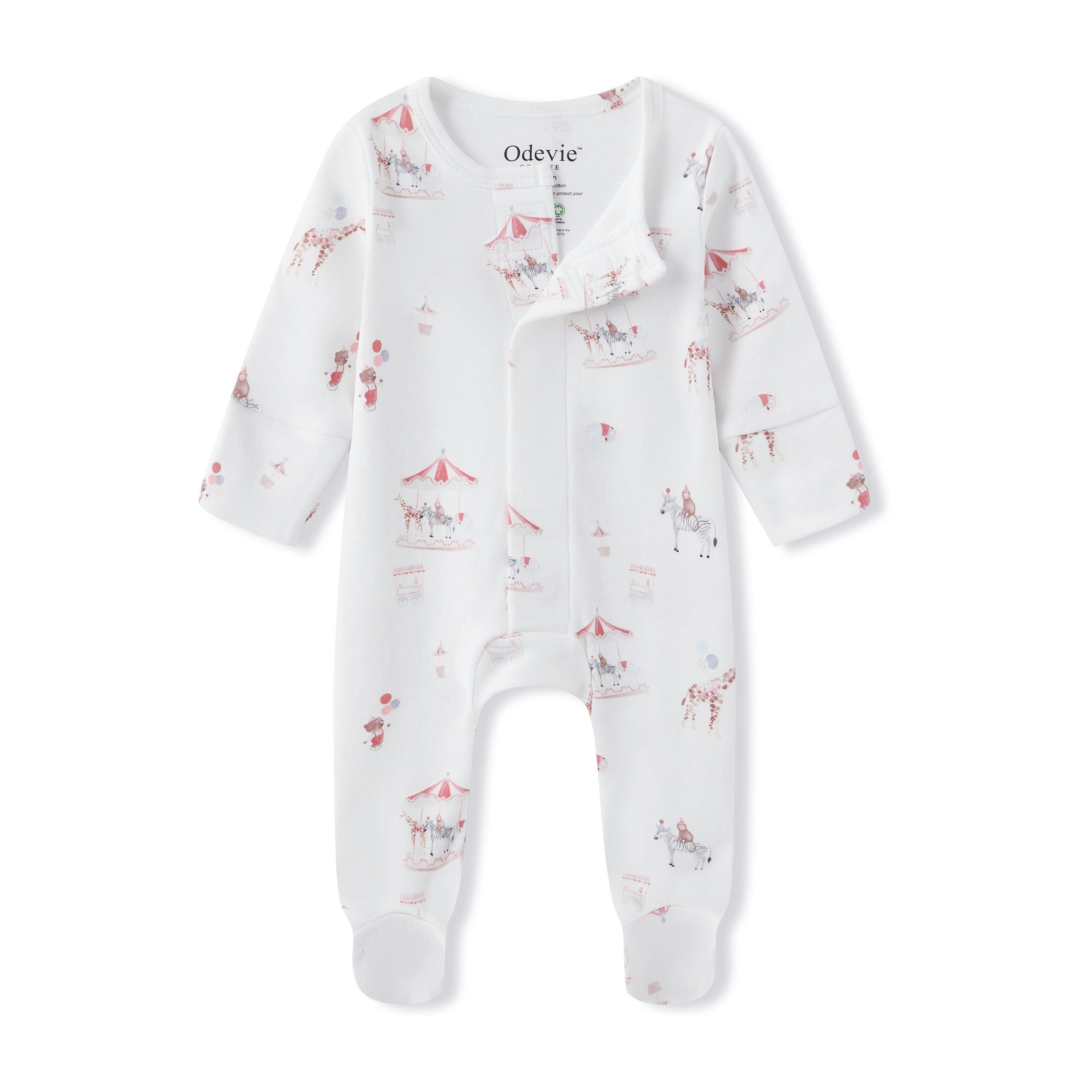 Footie Pajama Sleepsuit - Cirque Enchanté