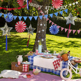 4th July Stars & Stripes Garland Set