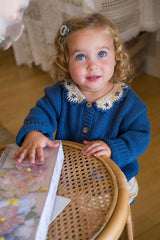 Ines Cardigan in Blue Hour