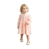 Pink Blossom Smocked Dress