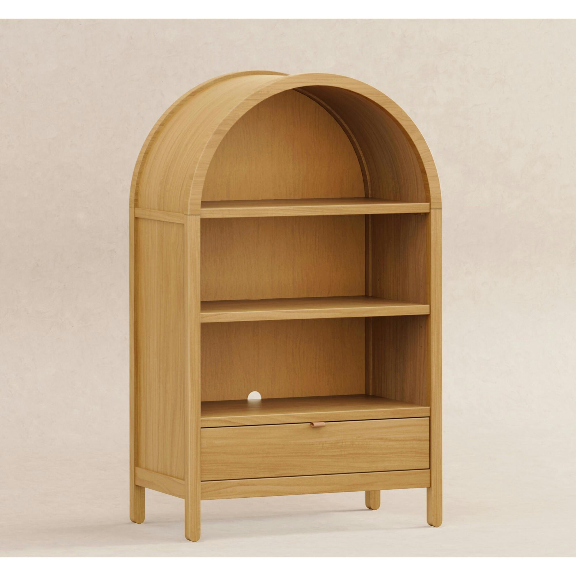 Bondi Assembled Bookcase in Honey
