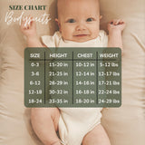 Mama is my Bestie Clay Organic Cotton Baby Bodysuit Short Sleeve