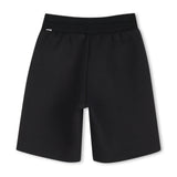 Black Contrast Trim Shorts