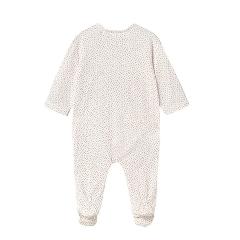 Newborn Girl Teddy Romper
