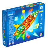 Geomag Magnetic Tiles Gems Rocket 32 Piece Set