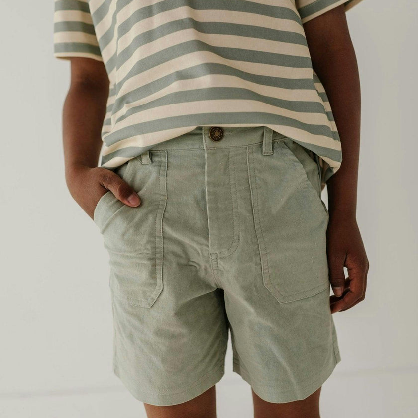 Corduroy Shorts Desert Sage