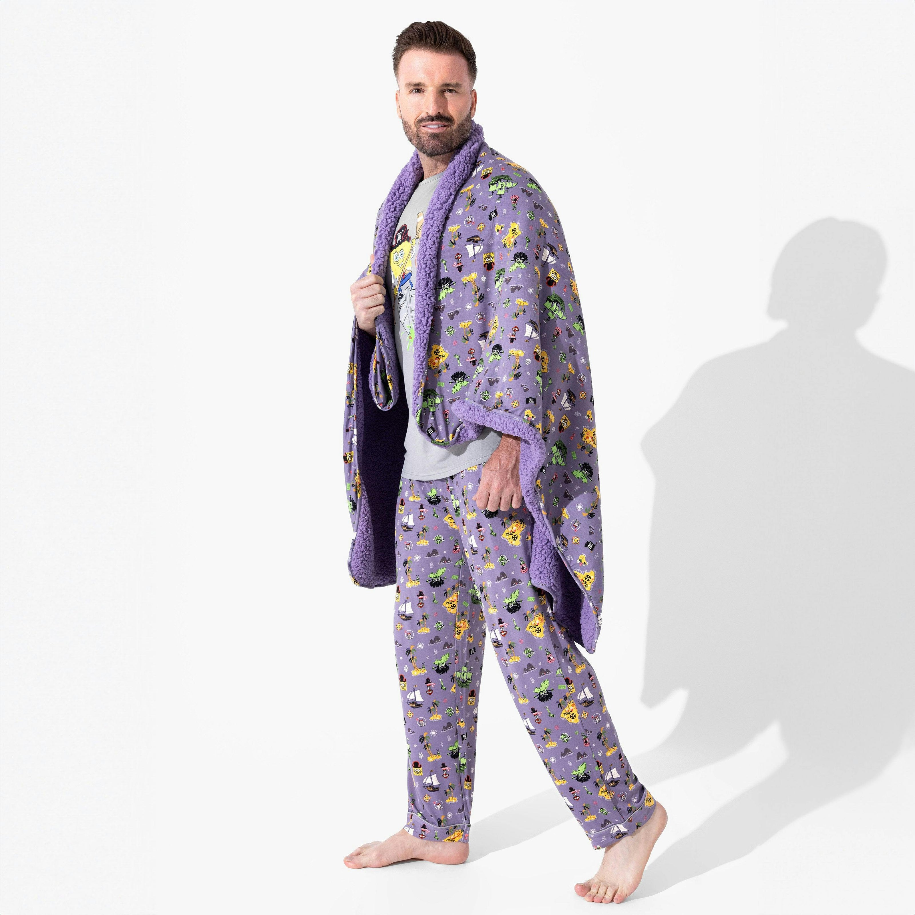 SpongeBob SquarePants: Flying Dutchman Bamboo Men's Pajama Set