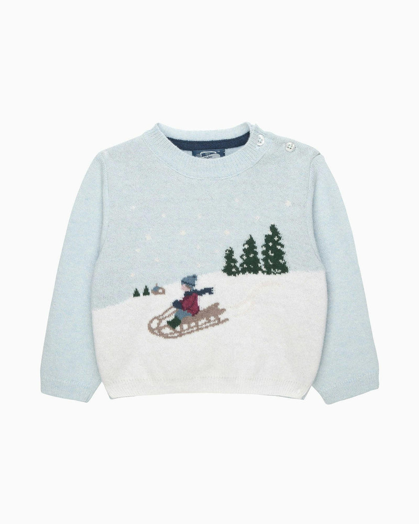 Baby Alpine Snow Sweater