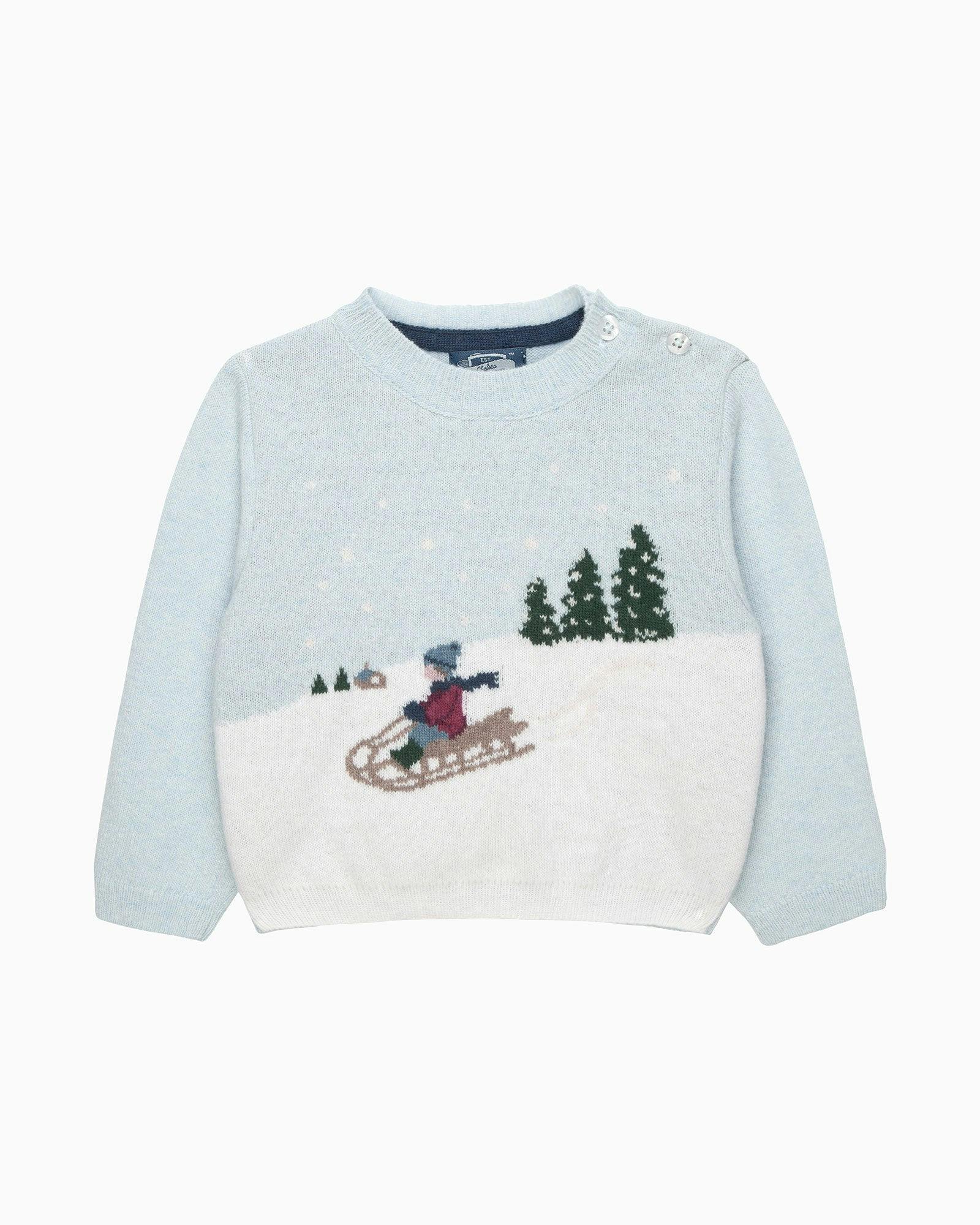 Baby Alpine Snow Sweater