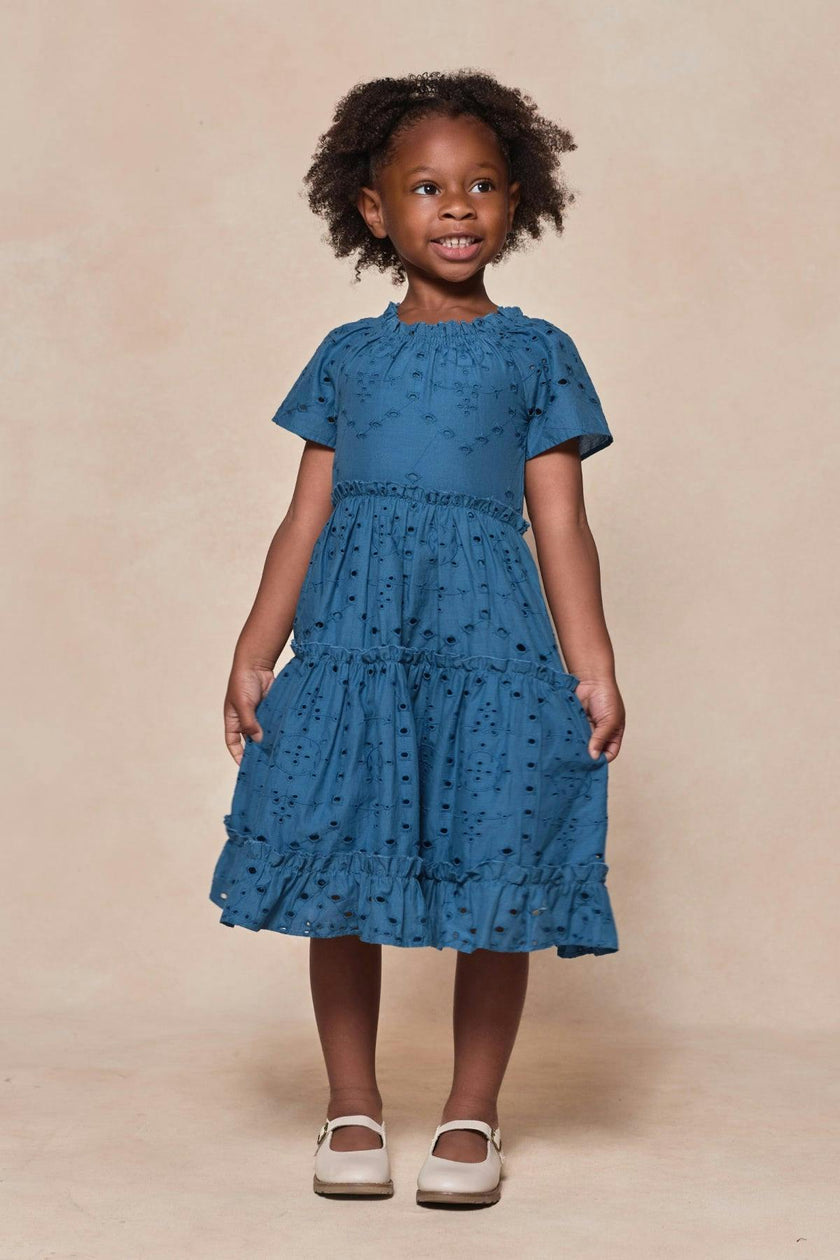 Mini Etta Dress in Cobalt