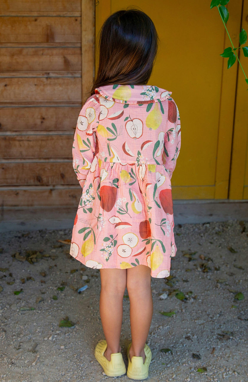Pink Lady Dolly Shirt Dress