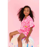 Bubble Magic Silky Short Set