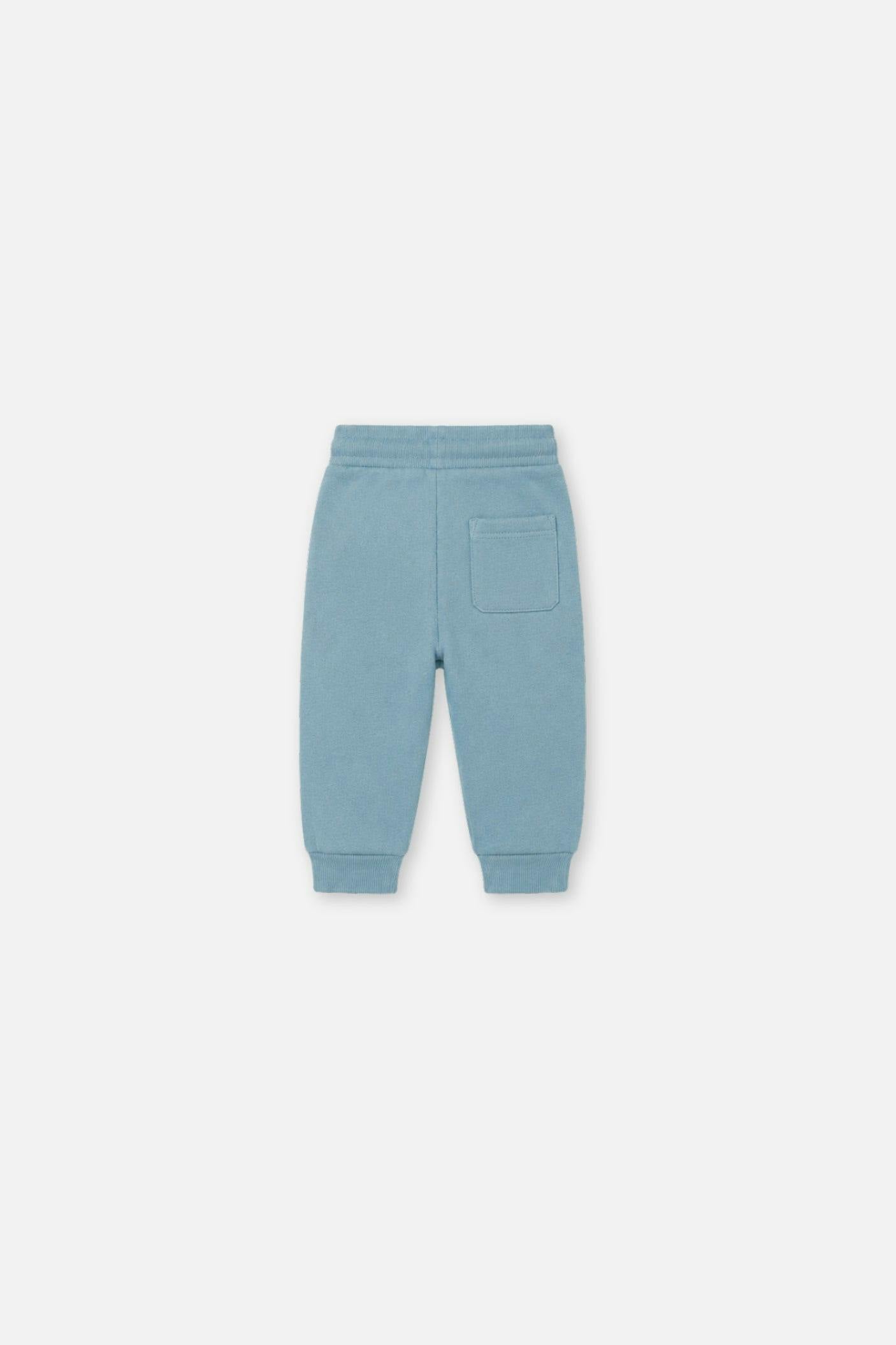 Baby Fleece Sweatpants Pale Turquoise