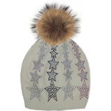Colored Star Hat (Snap On Pom Sold Separately)