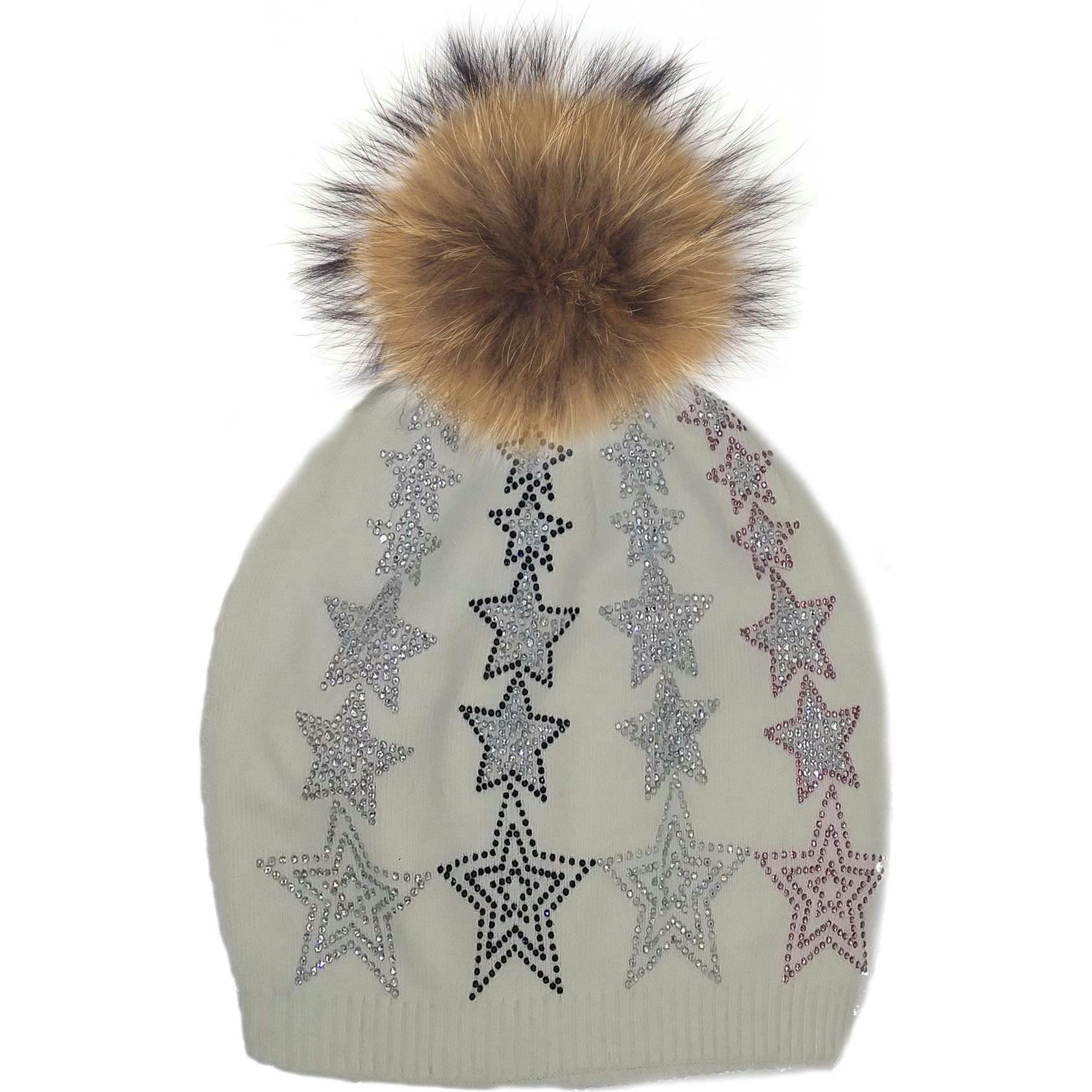 Colored Star Hat (Snap On Pom Sold Separately)