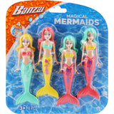Water/Pool Toy Dive Set - Mermaids Dolls- 4 Pack