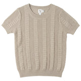 Textured Column Knit Sweater