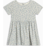 Stella Short Sleeve Swing Dress - Narelle Floral / Ivory + Sea