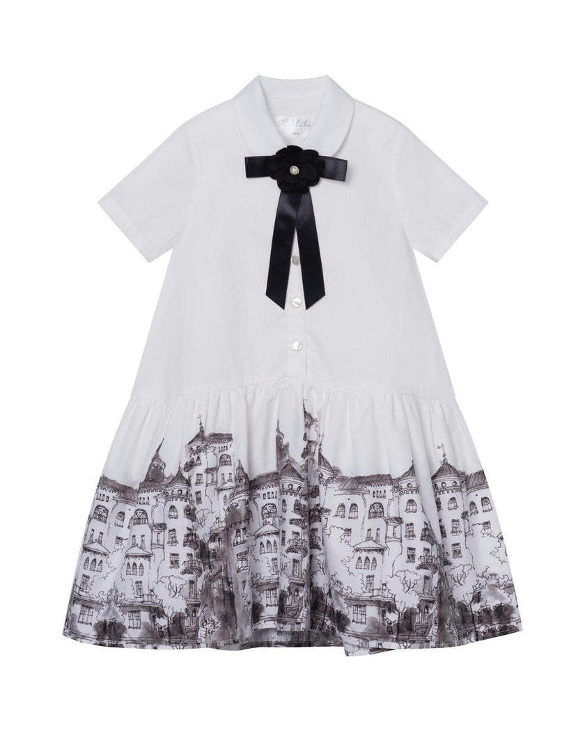 Isabella (white/prints)