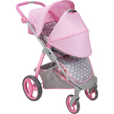 Cotton Candy Pink: Doll Travel System Doll Accessory - Pink