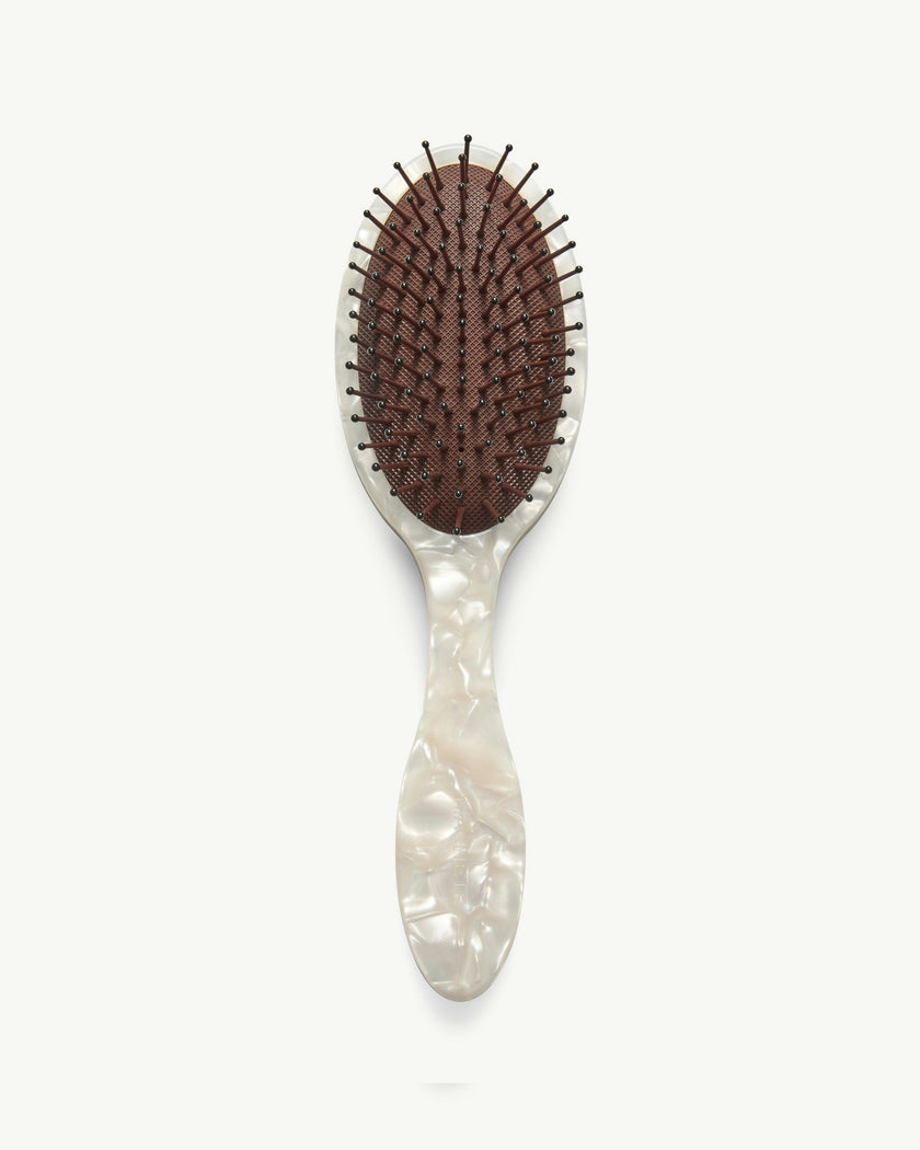 Everyday Detangling Hair Brush in White Shell